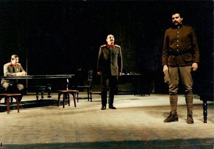 Apis, scena u Zemunu, 1988. — Predrag Miletić desno