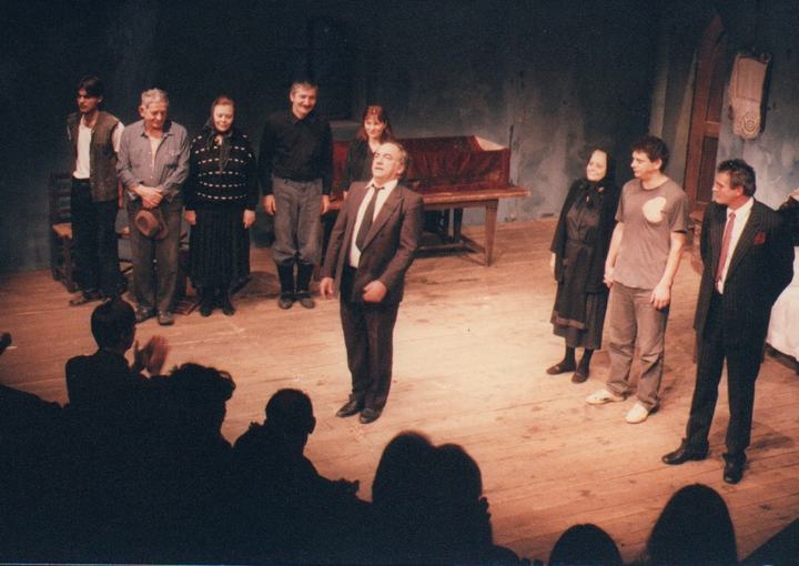 Pobratim, 1994. — naklon posle predstave, Predrag Miletić prvi zdesna